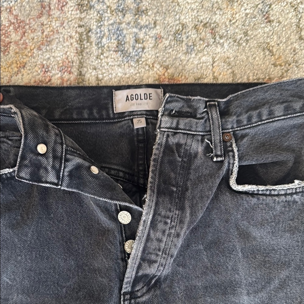 AGOLDE women’s 90’s style Black Jeans